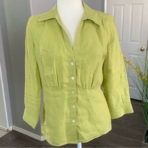 TALBOTS  LONG SLEEVE BLOUSE